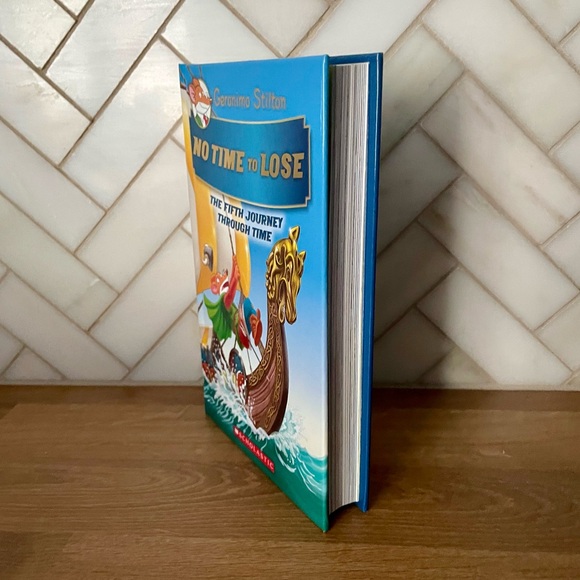 Geronimo Stilton Hardcover - No Time to Lose - Book 5 from Journey in Time - Picture 2 of 6
